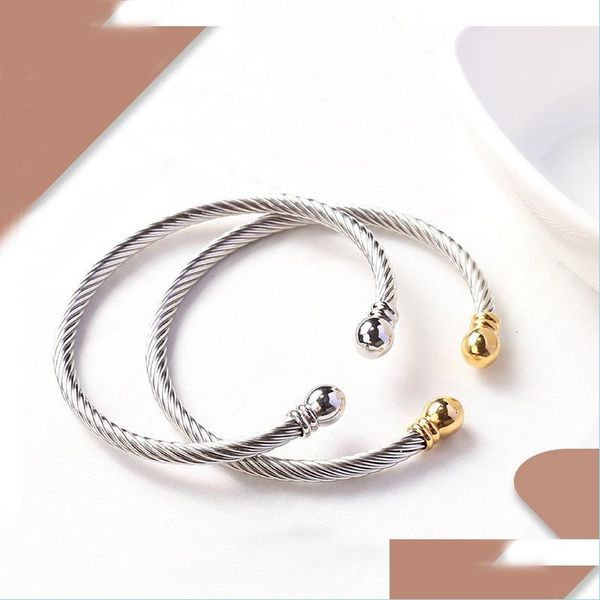 bangle bangle fashion titanium steel bracelet women twisted wire charm jewelry party ball gifts accessoriesbangle drop delivery brace dhsvm, Black
bangle bangle fashion titanium steel bracelet women twisted wire charm jewelry party ball gifts accessoriesbangle drop delivery brace dhsvm, Black