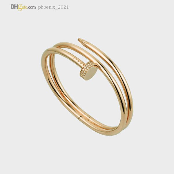 bangle classic nail bracelet carti bracelets designer for women 2.0 diamonds gold bracelet jewelry titanium steel gold-plated never fade not, Black
bangle classic nail bracelet carti bracelets designer for women 2.0 diamonds gold bracelet jewelry titanium steel gold-plated never fade not, Black