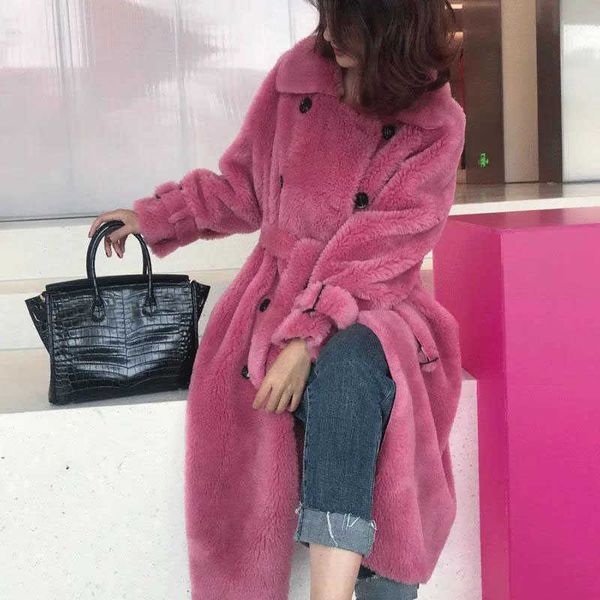 women's fur faux fur 2022 winter women faux fur coat thick warm jacket women casual loose double breasted long coats women overcoat fem, Black
women's fur faux fur 2022 winter women faux fur coat thick warm jacket women casual loose double breasted long coats women overcoat fem, Black