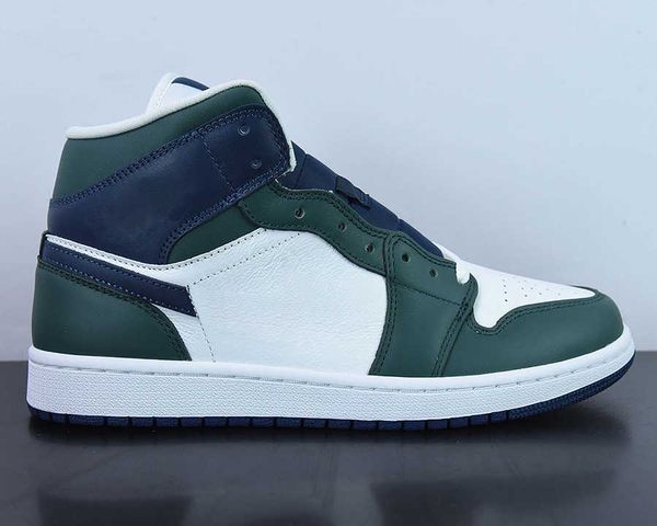 jumpman 1 mid noble green midnight navy basketball shoes 1s sports outdoor sneakers whit box
jumpman 1 mid noble green midnight navy basketball shoes 1s sports outdoor sneakers whit box