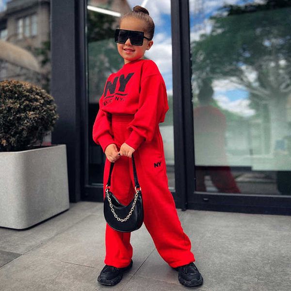 fall fashion kids girl set casual long-sleeved letter printed pullover and trousers 2 pieces, White
fall fashion kids girl set casual long-sleeved letter printed pullover and trousers 2 pieces, White