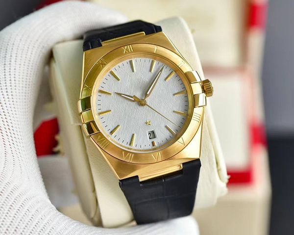 the latest men's luxury watch fully automatic mechanical movement 316l refined steel creates mineral super strong mirror to show elegan, Slivery;brown
the latest men's luxury watch fully automatic mechanical movement 316l refined steel creates mineral super strong mirror to show elegan, Slivery;brown