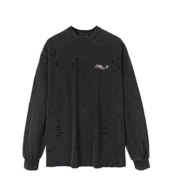 fashion brand designer hoodies classic perforated men's and women's casual pullover black balanciagas, White;black
fashion brand designer hoodies classic perforated men's and women's casual pullover black balanciagas, White;black