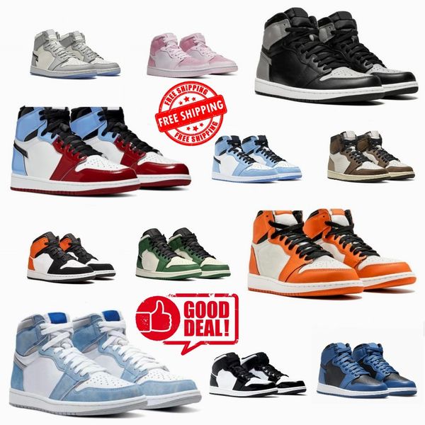 2023 designer sneakers basketball shoes trainers running unc hyper royal homage to home university blue men sport og high aj1s, Black
2023 designer sneakers basketball shoes trainers running unc hyper royal homage to home university blue men sport og high aj1s, Black