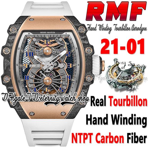 rmf mf202212101 mens watch real tourbillon aerodyne hand winding rose gold carbon fiber case skeleton dial white rubber strap super edition, Slivery;brown
rmf mf202212101 mens watch real tourbillon aerodyne hand winding rose gold carbon fiber case skeleton dial white rubber strap super edition, Slivery;brown