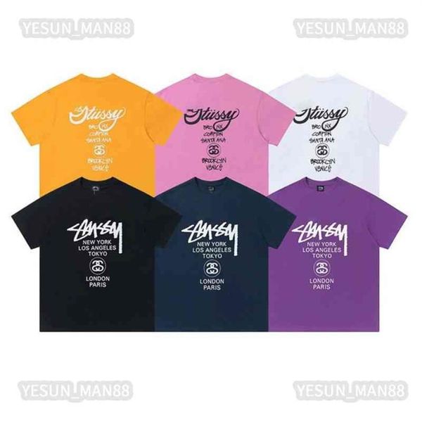 designer luxury spring and summer stusy classic letter printed t shirt fashion stusi mens and womens loose tee various styles295f, White;black
designer luxury spring and summer stusy classic letter printed t shirt fashion stusi mens and womens loose tee various styles295f, White;black