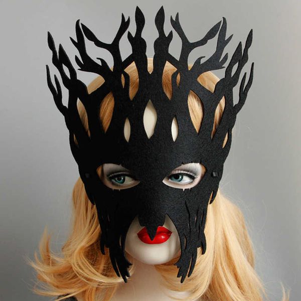 exaggerated large tree hair accessories gothic black halloween masquerade manual tree masks, Golden;white
exaggerated large tree hair accessories gothic black halloween masquerade manual tree masks, Golden;white