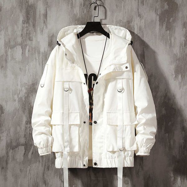 men's jackets dropshipping men streetwear hip hop bomber jacket 2023 man harajuku ribbons pockets windbreaker korean style fashions clo, Black;brown
men's jackets dropshipping men streetwear hip hop bomber jacket 2023 man harajuku ribbons pockets windbreaker korean style fashions clo, Black;brown