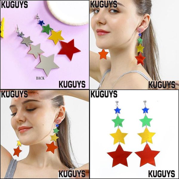 dangle chandelier new style fashion color star tassel earrings for womens mirror acrylic long pendant jewelry gift accessories dro dhl4o, Silver
dangle chandelier new style fashion color star tassel earrings for womens mirror acrylic long pendant jewelry gift accessories dro dhl4o, Silver