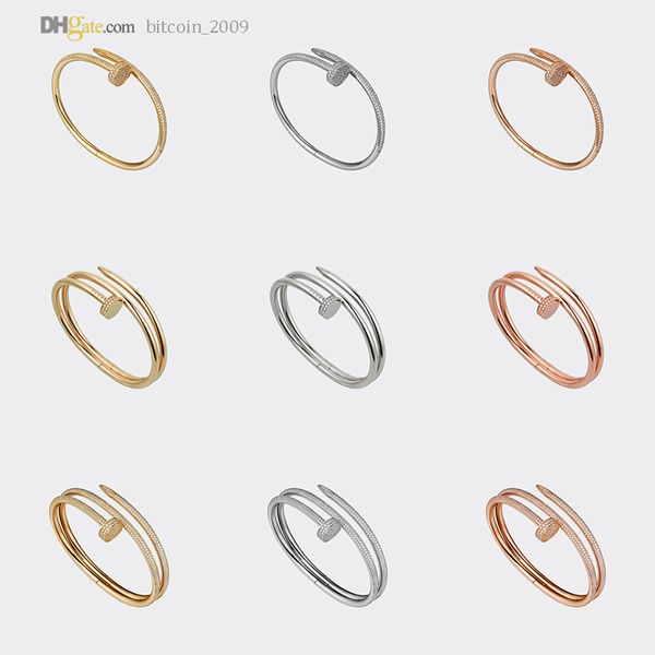 nail bracelets women designer bracelet carti mens bangle diamond-pave luxury jewelry titanium steel gold-plated never fade not allergic gold, Black
nail bracelets women designer bracelet carti mens bangle diamond-pave luxury jewelry titanium steel gold-plated never fade not allergic gold, Black