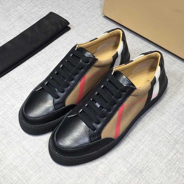 2021 mens casual shoes vintage check cotton and suede sneaker luxury designer sneakers men checked canvas platform shoe burbrerys tyn, Black
2021 mens casual shoes vintage check cotton and suede sneaker luxury designer sneakers men checked canvas platform shoe burbrerys tyn, Black