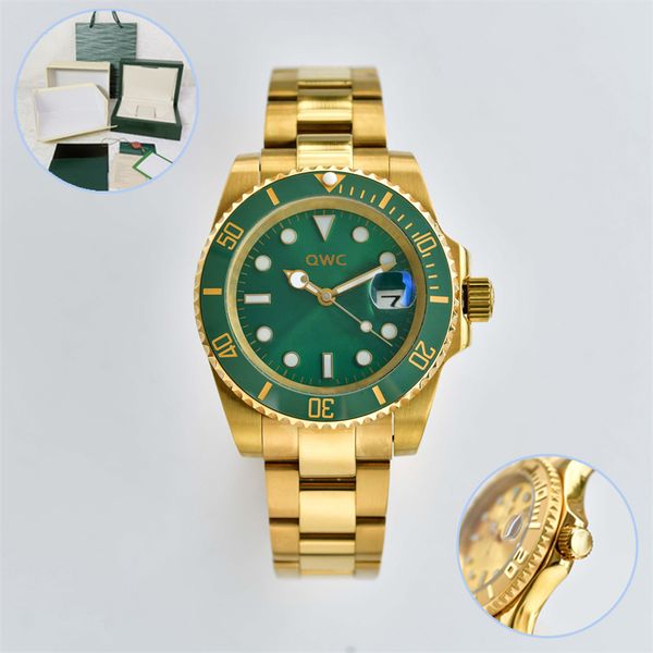 luxury green dial mens watches 904l stainless steel st9 submarine folding buckle no calendar designer luminous gold watch 42mm automatic mec, Slivery;brown
luxury green dial mens watches 904l stainless steel st9 submarine folding buckle no calendar designer luminous gold watch 42mm automatic mec, Slivery;brown