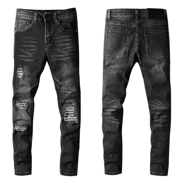 men jeans male slim pants mens classic biker masculino business trousers fashion casual jean size 28-40243l, Blue
men jeans male slim pants mens classic biker masculino business trousers fashion casual jean size 28-40243l, Blue