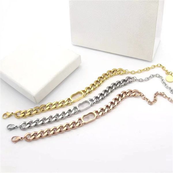luxury brand designer necklace bracelet for women fashion charm design necklaces christmas gifts wedding bracelets punk accessories couple p, Silver
luxury brand designer necklace bracelet for women fashion charm design necklaces christmas gifts wedding bracelets punk accessories couple p, Silver