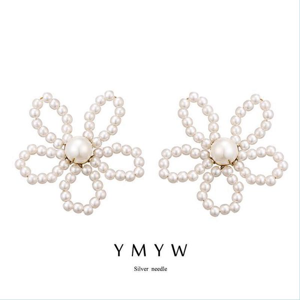 stud stud ymyw sweet romantic imitation pearl handmade flower plant earrings korean for women girl cute brincos 2021 jewelry drop del dhec7, Golden;silver
stud stud ymyw sweet romantic imitation pearl handmade flower plant earrings korean for women girl cute brincos 2021 jewelry drop del dhec7, Golden;silver