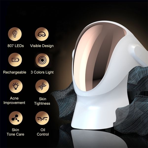 face care devices 807 lamp led mask with light therapy infrared antiaging full neck beauty health 221104
face care devices 807 lamp led mask with light therapy infrared antiaging full neck beauty health 221104