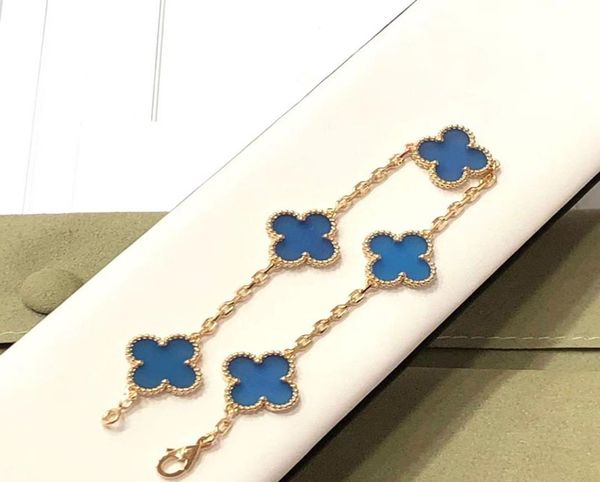 luxury clover designer fashion charm bracelets for girls women 18k gold sweet blue brand bracelet wedding party jewelry5116826, Golden;silver
luxury clover designer fashion charm bracelets for girls women 18k gold sweet blue brand bracelet wedding party jewelry5116826, Golden;silver