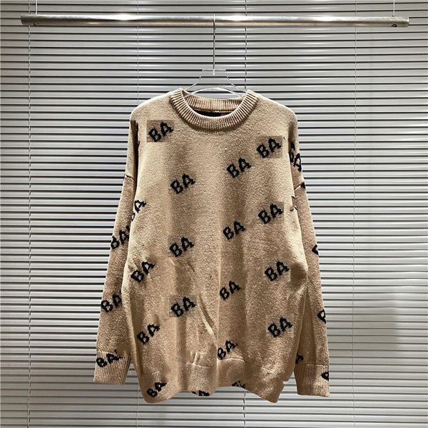 designer sweater men luxury paris mens womens pullover fashion letter round neck long sweater size s-2xl 22, White;black
designer sweater men luxury paris mens womens pullover fashion letter round neck long sweater size s-2xl 22, White;black