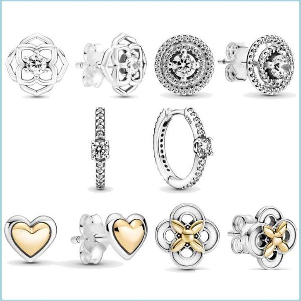 stud stud 925 sterling sier pot earrings sparkling love flower female wedding party gift fashion jewelry drop delivery dh1gf, Golden;silver
stud stud 925 sterling sier pot earrings sparkling love flower female wedding party gift fashion jewelry drop delivery dh1gf, Golden;silver