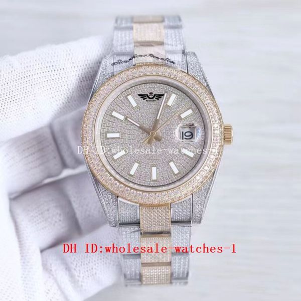 5 star super 9 style full diamond watch president datejust 41mm 228236 white nail automatic 18k sapphire watches mens men's wristwatche, Slivery;brown
5 star super 9 style full diamond watch president datejust 41mm 228236 white nail automatic 18k sapphire watches mens men's wristwatche, Slivery;brown