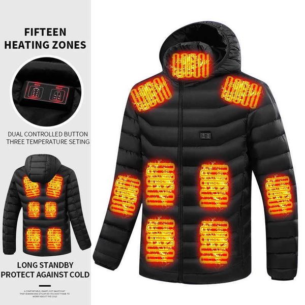 men's jackets 15 areas heated jacket usb women's winter outdoor electric heating warm sports thermal coat clothing heatable vest y, Black;brown
men's jackets 15 areas heated jacket usb women's winter outdoor electric heating warm sports thermal coat clothing heatable vest y, Black;brown