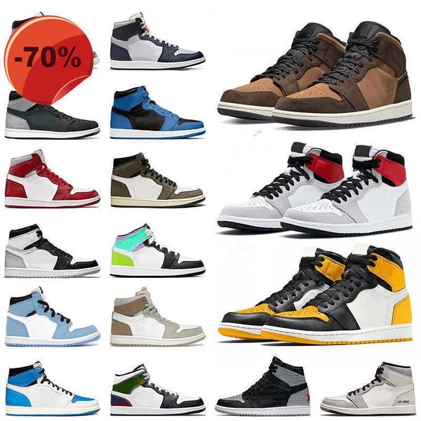 2022 jumpman 1 1s mid basketball shoes berry og patent bred university blue carbon fiber all-star yellow toe hyper royal unc air jorden mens, Black
2022 jumpman 1 1s mid basketball shoes berry og patent bred university blue carbon fiber all-star yellow toe hyper royal unc air jorden mens, Black
