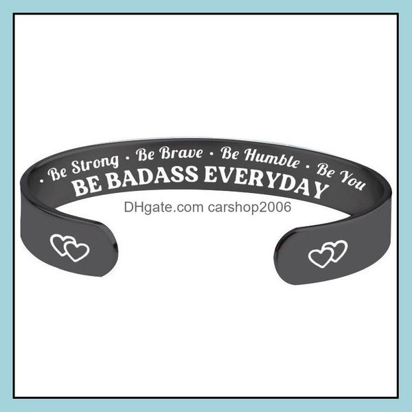 bangle bangle inspirational bracelet birthday teenage motivational encouragement anxiety ie strength cuff be brave strong badassbang dhe08, Black
bangle bangle inspirational bracelet birthday teenage motivational encouragement anxiety ie strength cuff be brave strong badassbang dhe08, Black