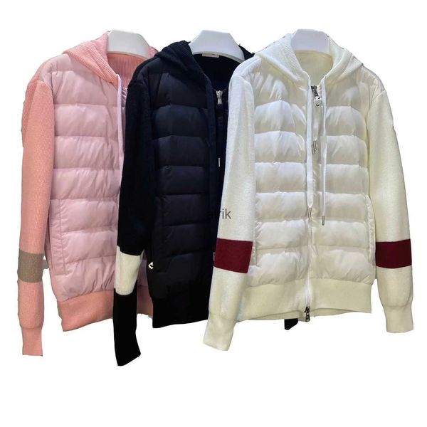 monclair french luxury fashion mens women 90% jacket stylist coat parka down and knitting splicing hoodle thicken winter jackets feather nfc, Black
monclair french luxury fashion mens women 90% jacket stylist coat parka down and knitting splicing hoodle thicken winter jackets feather nfc, Black