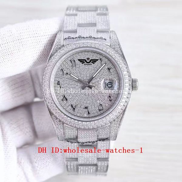 5 star super 9 style full diamond watch president datejust 41mm 228236 138238 black arabic script dial automatic 18k sapphire watches mens m, Slivery;brown
5 star super 9 style full diamond watch president datejust 41mm 228236 138238 black arabic script dial automatic 18k sapphire watches mens m, Slivery;brown