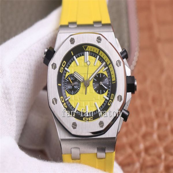 quality twf makerwatches 42mm 26703 chronograph workin sapphire glass transparent cal.3124 movement mechanical automatic mens watch men', Slivery;brown
quality twf makerwatches 42mm 26703 chronograph workin sapphire glass transparent cal.3124 movement mechanical automatic mens watch men', Slivery;brown