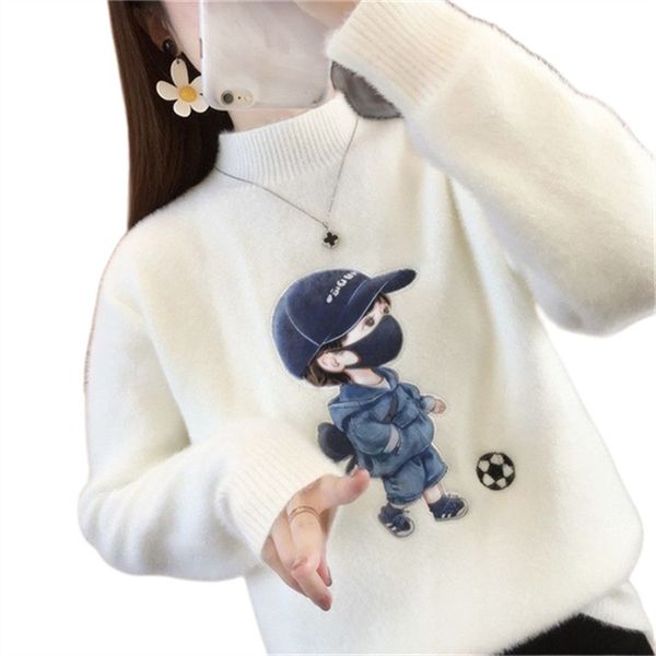 designer knitwear women's sweaters pullover 100% cotton pullover monogrammed turtleneck ladies casual warm and stylish black white stri, White;black 
designer knitwear women's sweaters pullover 100% cotton pullover monogrammed turtleneck ladies casual warm and stylish black white stri, White;black