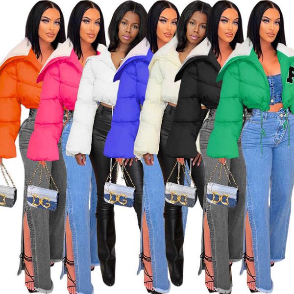 women's jackets bubble puffer coats crop jacket fur collar casual thick warm down cropped coat 2022 women y2k clothes streetwear letter, Black;brown
women's jackets bubble puffer coats crop jacket fur collar casual thick warm down cropped coat 2022 women y2k clothes streetwear letter, Black;brown
