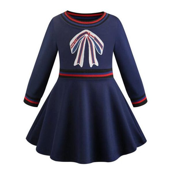 2022 spring new banquet elegant girls dresses fashion o-neck long sleeve blue girls kids dress with bow comfortable cotton2454, Red;yellow
2022 spring new banquet elegant girls dresses fashion o-neck long sleeve blue girls kids dress with bow comfortable cotton2454, Red;yellow