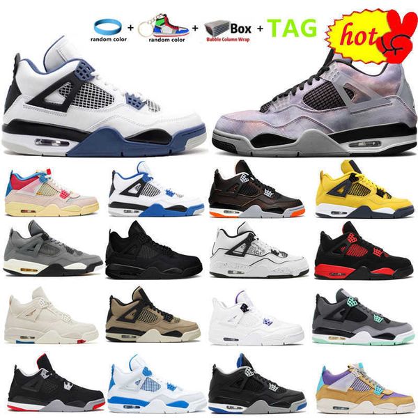 2022 iv 4 4s men women basketball shoes cement white metallic nior infrared cool grey university blue bred sail blank canvas midnight navy, Black
2022 iv 4 4s men women basketball shoes cement white metallic nior infrared cool grey university blue bred sail blank canvas midnight navy, Black