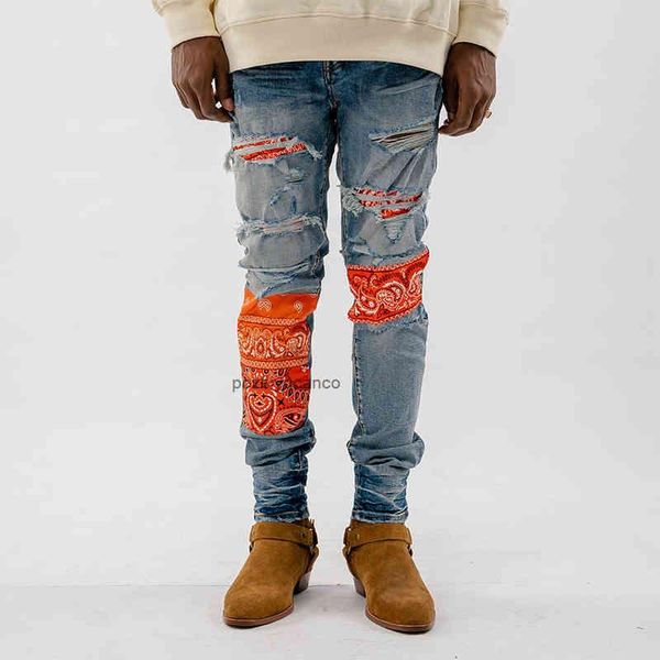 amirs designer men jeans ch amirs high street tide brand wash water blue waist fruit flower contrast color paste cloth hole elastic slim fit
amirs designer men jeans ch amirs high street tide brand wash water blue waist fruit flower contrast color paste cloth hole elastic slim fit