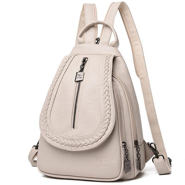 women leather backpacks zipper female chest bag sac a dos travel back pack ladies bagpack mochilas school bags for teenage girls y217f
women leather backpacks zipper female chest bag sac a dos travel back pack ladies bagpack mochilas school bags for teenage girls y217f