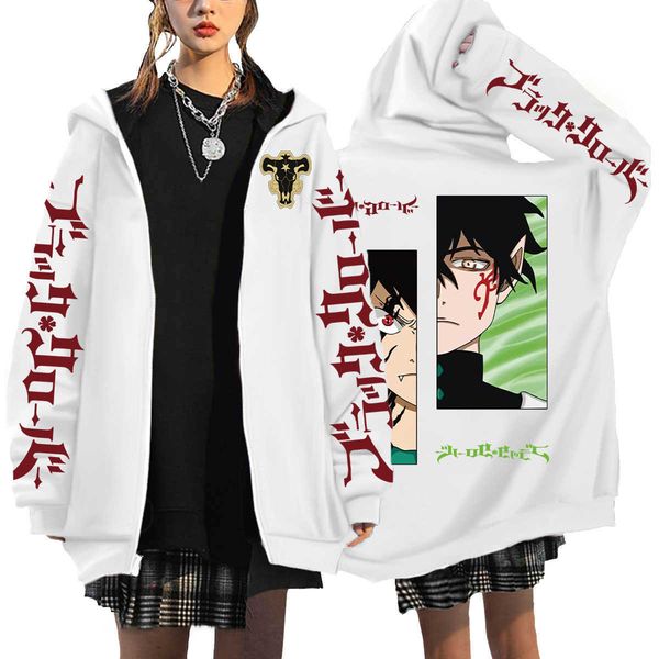 women's jackets black clover jackets japanese manga anime zip up hoodie printed casual black white streetwear chaqueta woman man clothi, Black;brown
women's jackets black clover jackets japanese manga anime zip up hoodie printed casual black white streetwear chaqueta woman man clothi, Black;brown