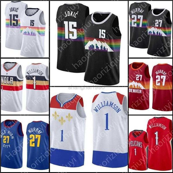 fans tees men nikola 15 jamal 27 murray jersey jokic zion 1 williamson basketball, Black
fans tees men nikola 15 jamal 27 murray jersey jokic zion 1 williamson basketball, Black