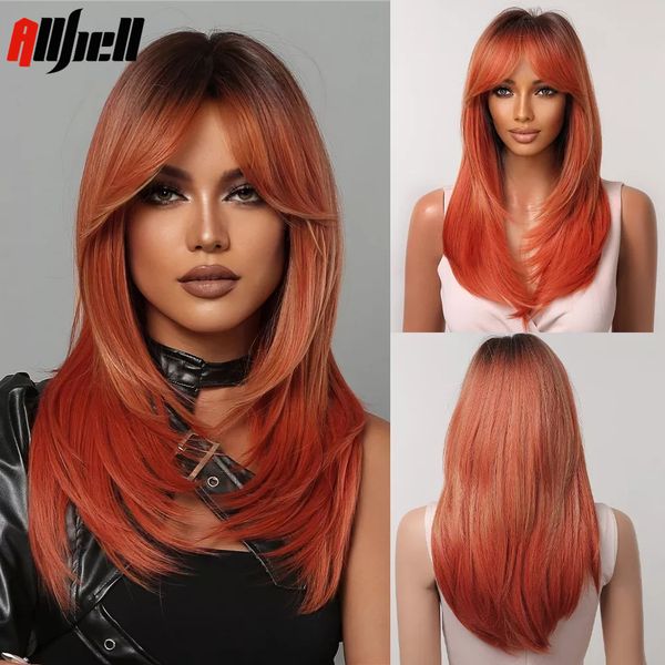 lx brand long layered synthetic wigs orange red straight bang ombre wig with dark roots heat resistant for black women halloween cosplayfact
lx brand long layered synthetic wigs orange red straight bang ombre wig with dark roots heat resistant for black women halloween cosplayfact