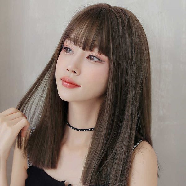 hair lace wigs women's hair air bangs black invisible simulation wig natural long straight head set
hair lace wigs women's hair air bangs black invisible simulation wig natural long straight head set