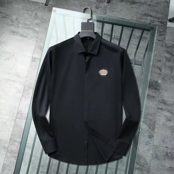 2022 mens shirt luxurys designers menswear casual bussiness shirtsa classic man dress shirts men long sleeve brand fashion spring -3xl#02 q, White;black
2022 mens shirt luxurys designers menswear casual bussiness shirtsa classic man dress shirts men long sleeve brand fashion spring -3xl#02 q, White;black