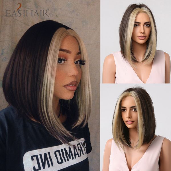 short straight synthetic wigs brown highlight blonde middle part bob wigs for black women daily heat resistant fibersfactory direct
short straight synthetic wigs brown highlight blonde middle part bob wigs for black women daily heat resistant fibersfactory direct
