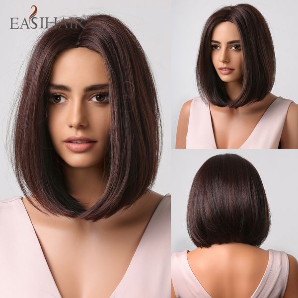 brown short straight bob synthetic wigs black mixed middle part wigs for black women daily cosplay use heat resistantfactory direct
brown short straight bob synthetic wigs black mixed middle part wigs for black women daily cosplay use heat resistantfactory direct
