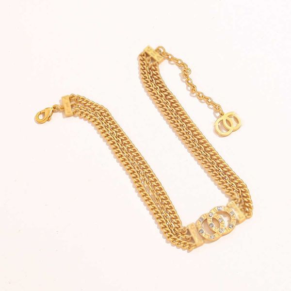 never fading 18k gold plated brand double letter pendant necklaces crystal rhinestone stainless steel choker necklace chain jewelry, Silver
never fading 18k gold plated brand double letter pendant necklaces crystal rhinestone stainless steel choker necklace chain jewelry, Silver