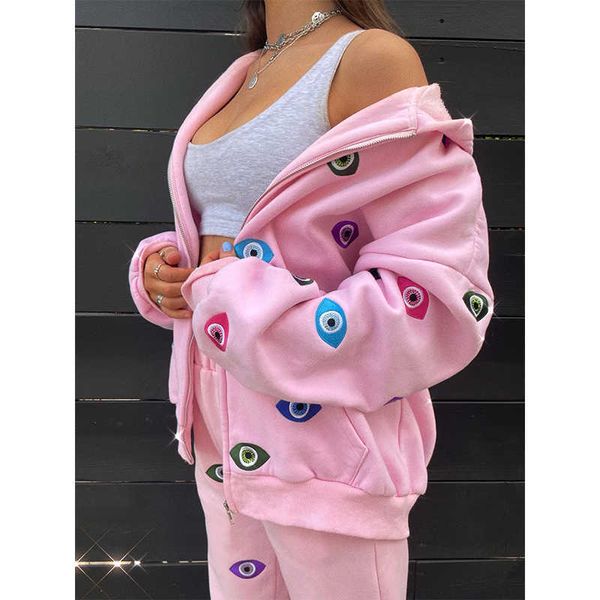 women's jackets retro printing zip up sweatshirt harajuku size hoodies long sleeve goth grunge y2k clothes emo hip hop jackets coat str, Black;brown
women's jackets retro printing zip up sweatshirt harajuku size hoodies long sleeve goth grunge y2k clothes emo hip hop jackets coat str, Black;brown