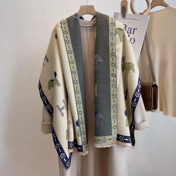 wraps 2023 winter new fashion scarves autumn and imitation cashmere women's letter tassel classic design versatile air conditioning sha, Blue;gray
wraps 2023 winter new fashion scarves autumn and imitation cashmere women's letter tassel classic design versatile air conditioning sha, Blue;gray