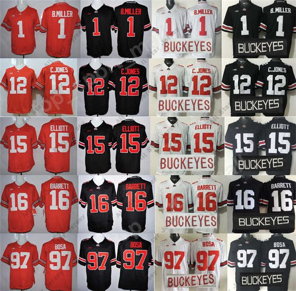 american college football wear college football ohio state buckeyes jerseys 15 ezekiel elliott 97 nick joey bosa braxton miller cardale jone, Black
american college football wear college football ohio state buckeyes jerseys 15 ezekiel elliott 97 nick joey bosa braxton miller cardale jone, Black