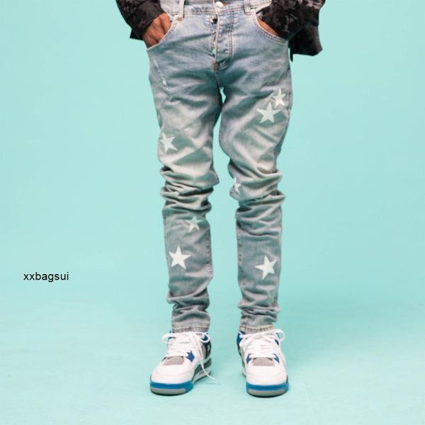 designer jeans fog amirs european and american high street fashion brand washing water old retro blue five pointed star patch slim fitting j
designer jeans fog amirs european and american high street fashion brand washing water old retro blue five pointed star patch slim fitting j