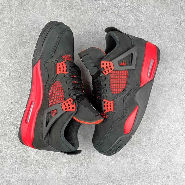brand shoes running sneakers sport trainers red thunder basketball classic design 4s jumpman 4, Black
brand shoes running sneakers sport trainers red thunder basketball classic design 4s jumpman 4, Black