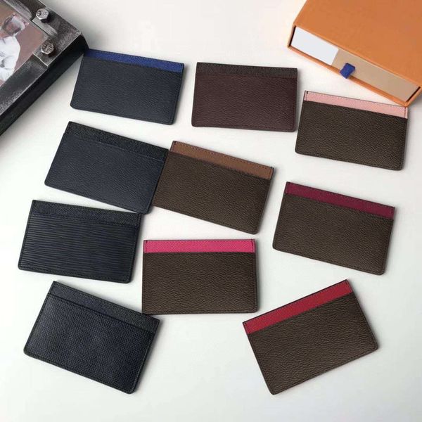 fashion card holders 2 card slots womens men purses with box designer purse credit cards coin mini wallets 10 colors plaid stripes floral, Brown;gray
fashion card holders 2 card slots womens men purses with box designer purse credit cards coin mini wallets 10 colors plaid stripes floral, Brown;gray